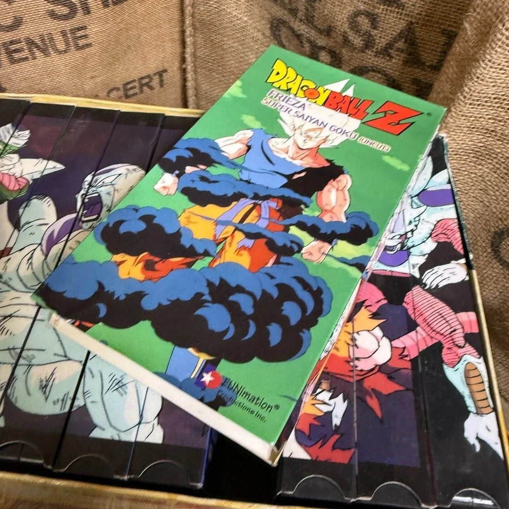 Dragon Ball Z  Frieza Saga VHS Box Set (Missing 1 Tape) + Cell Games Awakening